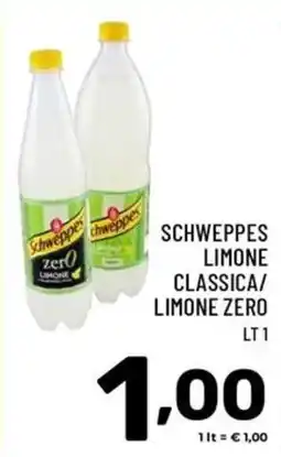 Il Centesimo Schweppes Limone Zero offerta