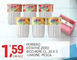 Carni e Affini Supermercati Ferrero Estathè Zero offerta