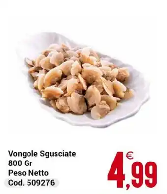 Centro Cash Vongole Sgusciate offerta