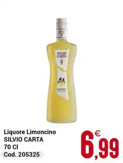 Centro Cash Liquore Limoncino Silvio Carta offerta
