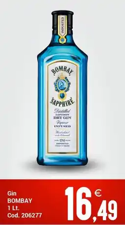 Centro Cash Gin Bombay offerta