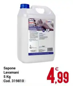 Centro Cash Sapone Lavamani offerta