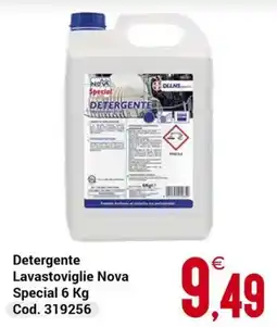Centro Cash Detergente Lavastoviglie Nova Special offerta