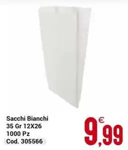 Centro Cash Sacchi Bianchi offerta