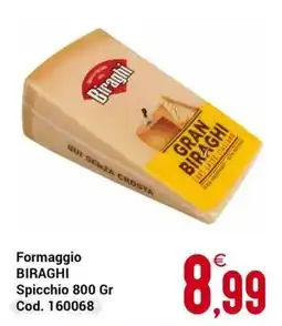 Centro Cash Formaggio Biraghi offerta