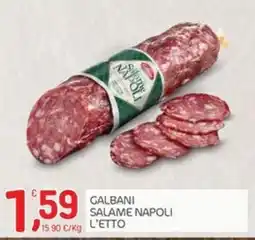 Carni e Affini Supermercati Galbani Salame Napoli offerta