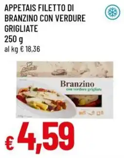 Galassia superstore Branzino con verdure grigliate offerta