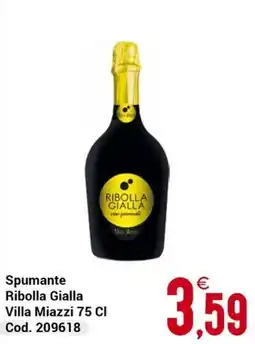 Centro Cash Spumante Ribolla Gialla Villa Miazzi offerta