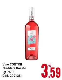 Centro Cash Vino CONTINI Nieddera Rosato offerta