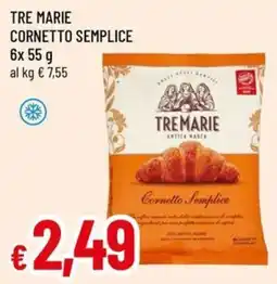 Galassia superstore Tre Marie Cornetto Semplice offerta