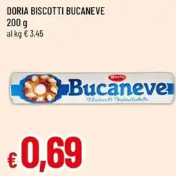 Galassia superstore Doria biscotti bucaneve offerta