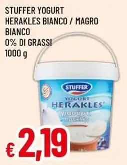 Galassia superstore Stuffer yogurt herakles bianco offerta