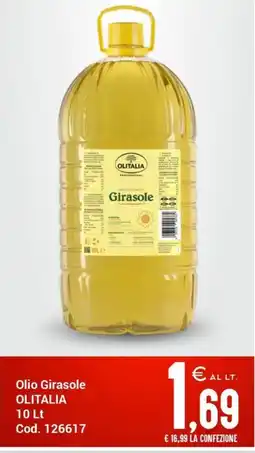 Centro Cash Olio Girasole OLITALIA offerta