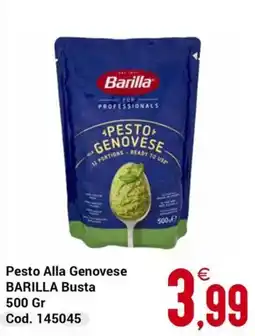 Centro Cash Pesto Alla Genovese BARILLA Busta offerta