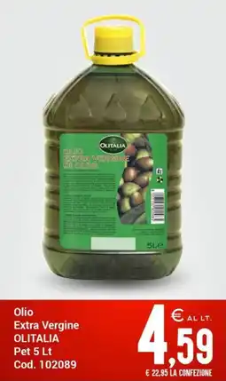 Centro Cash Olio Extra Vergine Olitalia offerta