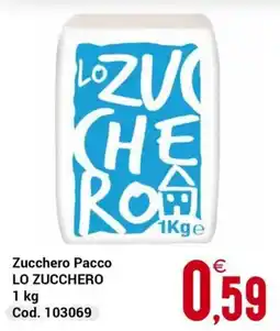 Centro Cash Zucchero Pacco LO ZUCCHERO offerta