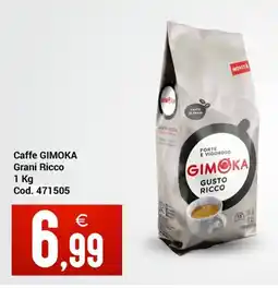 Centro Cash Caffè Gimoka Grani Ricco offerta