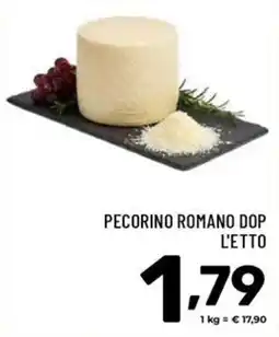 Il Centesimo Pecorino Romano DOP offerta