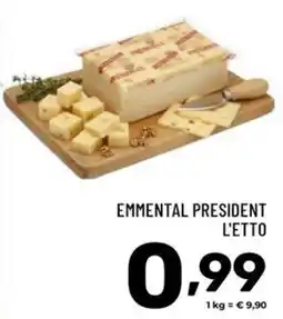 Il Centesimo Emmental President offerta