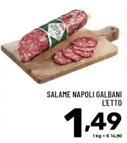 Il Centesimo Salame Napoli Galbani offerta