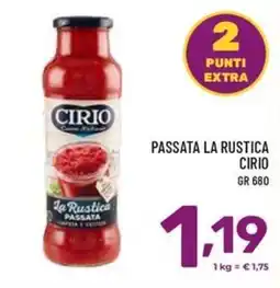 Il Centesimo Passata la rustica Cirio offerta