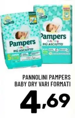 Il Centesimo Pannolini Pampers Baby Dry offerta