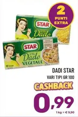 Il Centesimo Dadi Star offerta