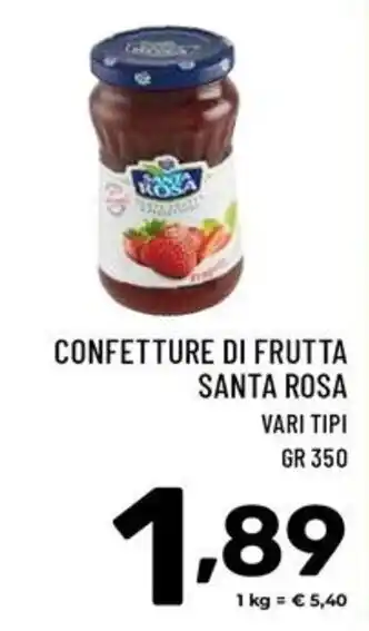 Confettura di frutta Santa Rosa