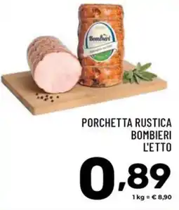 Il Centesimo Porchetta rustica Bombieri offerta