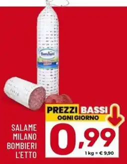 Il Centesimo Salame milano bombieri offerta