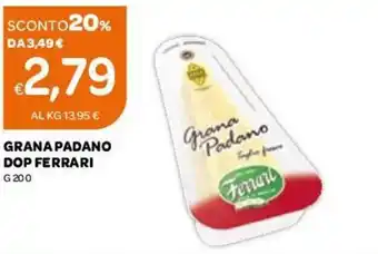Ekom Ferrari Grana Padano Dop 200g offerta
