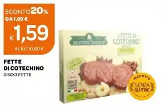 Ekom Fette di Cotechino 50g x 3 offerta