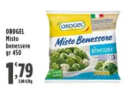 Rossotono Carrefour Orogel Misto benessere offerta