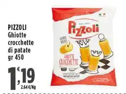 Rossotono Carrefour Pizzoli Ghiotte crocchette di patate offerta