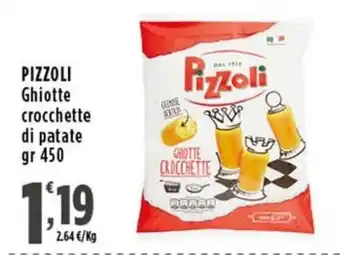 Rossotono Carrefour Pizzoli Ghiotte crocchette di patate offerta