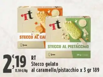 Stecco gelato al pistacchio