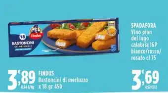 Findus Bastoncini di merluzzo