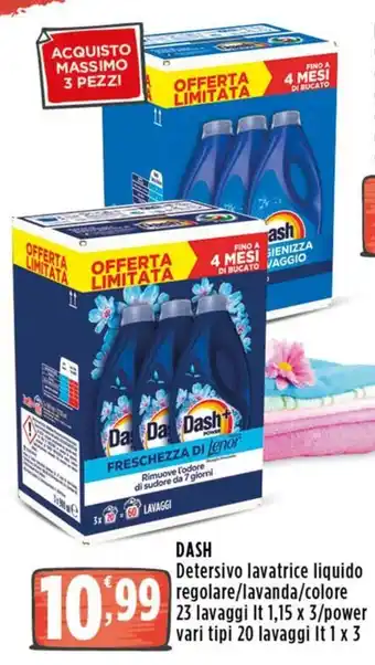 Dash Detersivo lavatrice liquido