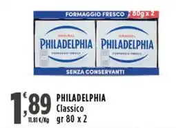 Rossotono Carrefour Philadelphia Classico offerta