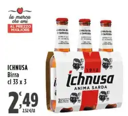 Rossotono Carrefour Ichnusa Birra offerta