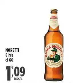 Rossotono Carrefour Birra Moretti offerta