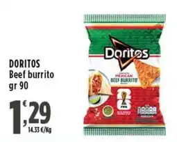 Rossotono Carrefour Doritos Beef burrito offerta