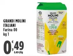 Rossotono Carrefour Grandi Molini Italiani Farina 00 offerta