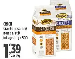 Rossotono Carrefour Crackers salati/ non salati/ integrali offerta