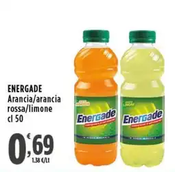 Rossotono Carrefour Energade Arancia/Arancia Rossa/Limone offerta