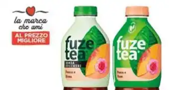 Rossotono Carrefour fuze tea offerta