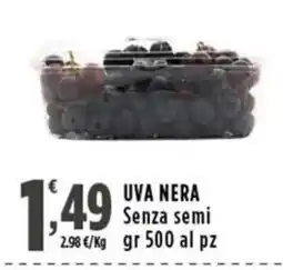 Rossotono Carrefour Uva nera offerta