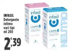 Rossotono Carrefour Infasil Detergente intimo offerta