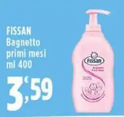 Rossotono Carrefour Fissan Bagnetto primi mesi offerta