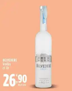 Rossotono Carrefour Belvedere Vodka offerta